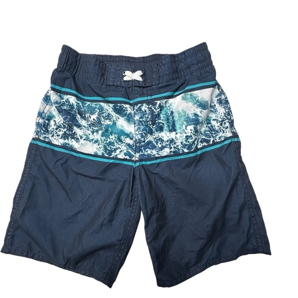 Old Navy Boy's Blue Board shorts (Swim Trunks) Size M (8) - Picture 1 of 9